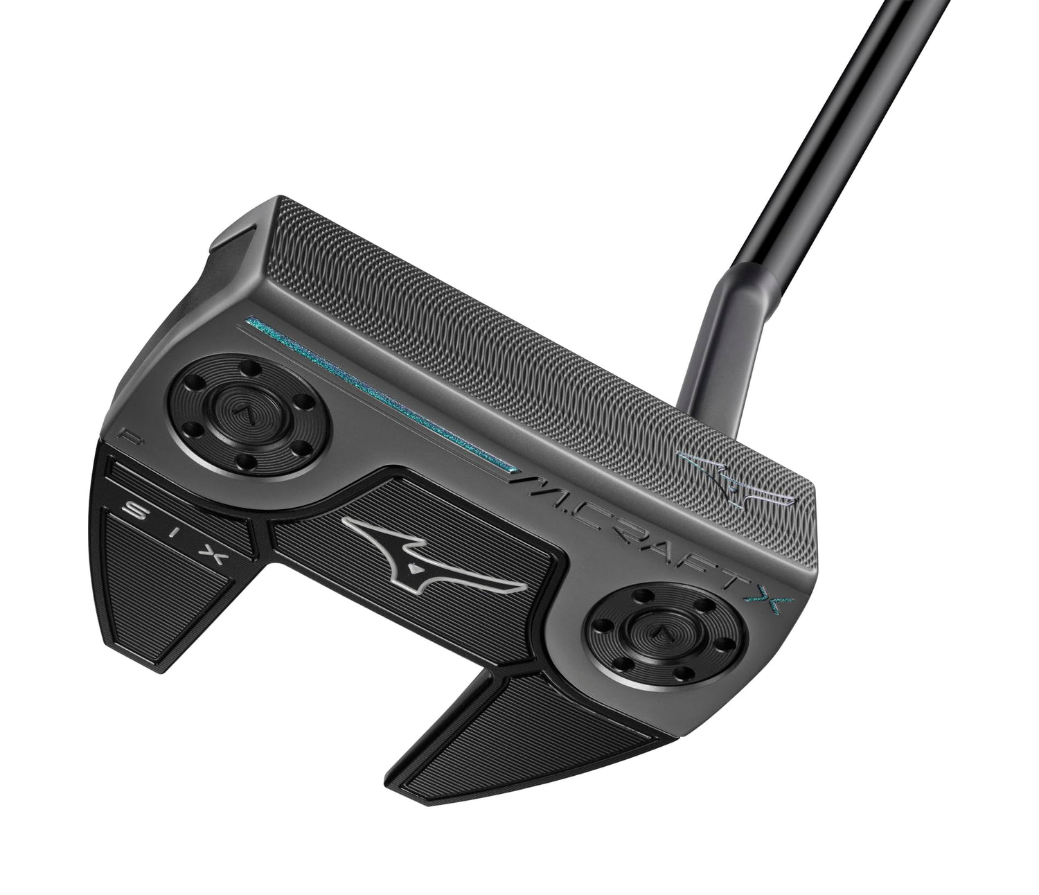 Product image of Mizuno golf putter on a white background