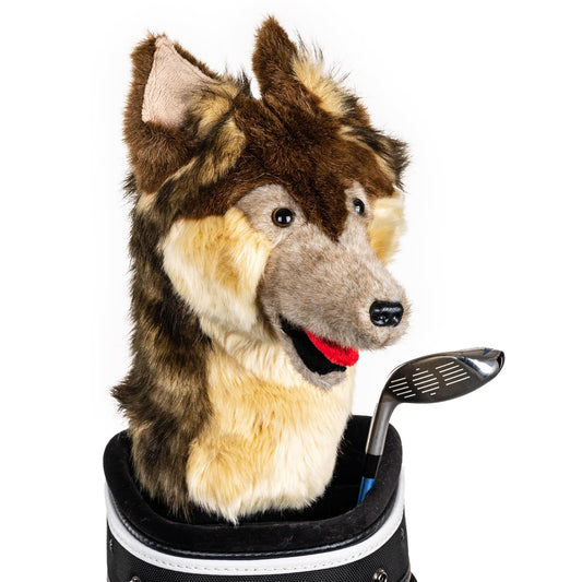 A product image of a Daphne's Animal golf club headcover