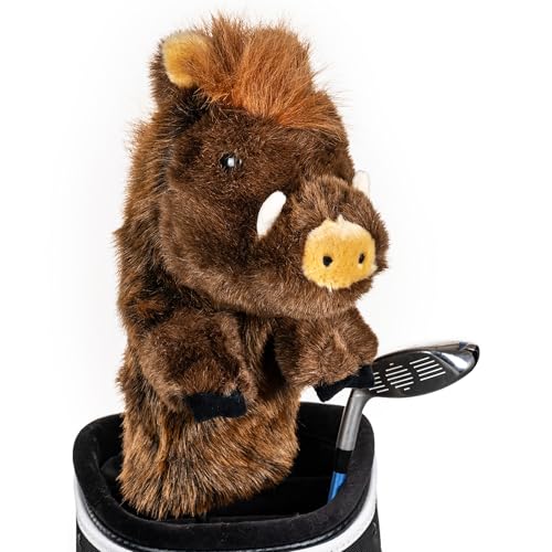 A product image of a Daphne's Animal golf club headcover