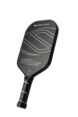 Product image of a Selkirk Invikta Vanguard Pickleball Paddle on a white background