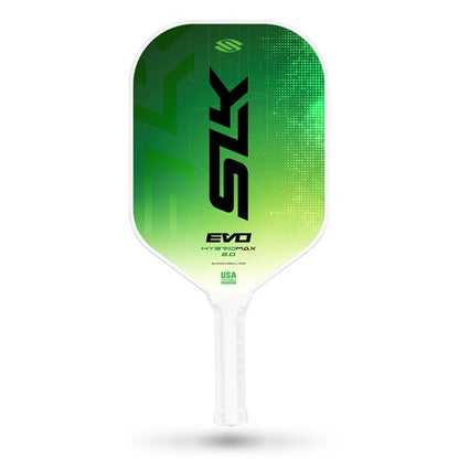 An image of Selkirk SLK Evo Hybrid 2.0 - Green - Max on a white background