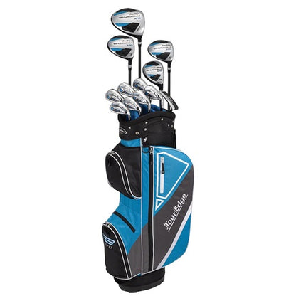 Product image of a Tour Edge golf package set on a white background