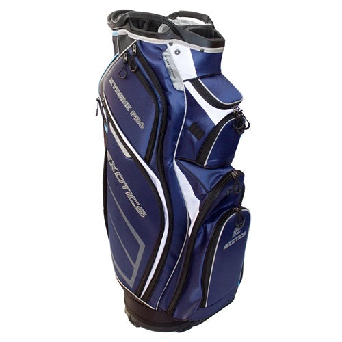 Product image of a Tour Edge Exotics golf cart bag on a white background