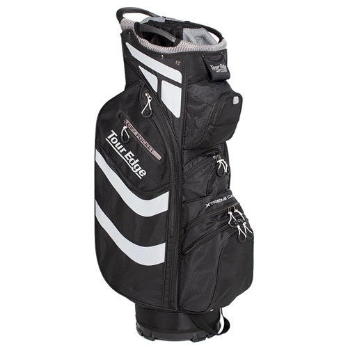 Product image of a Tour Edge Exotics golf cart bag on a white background