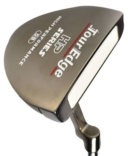 Product image of a Tour Edge golf putter on a white background