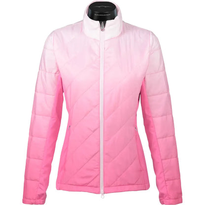 An image of Sun Mountain Women's Gradient Jacket - Azalea Xl on a white background