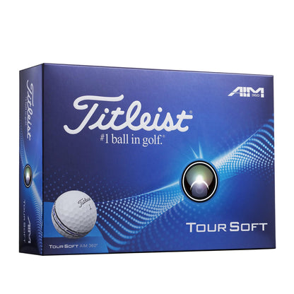 Titleist Tour Soft 360 Golf Balls - Dozen