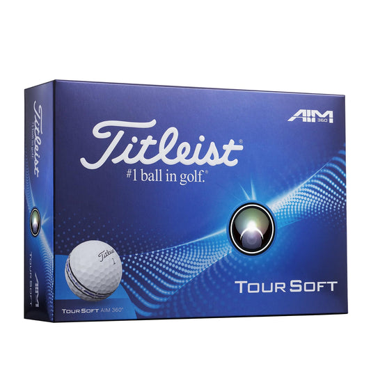 Titleist Tour Soft 360 Golf Balls - Dozen