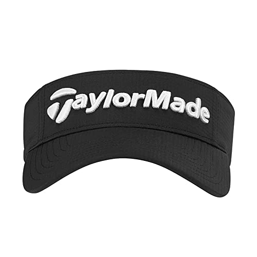 An image of NEW TaylorMade Radar Visor Black on a white background