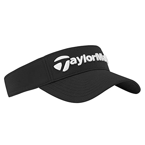 An image of NEW TaylorMade Radar Visor Black on a white background