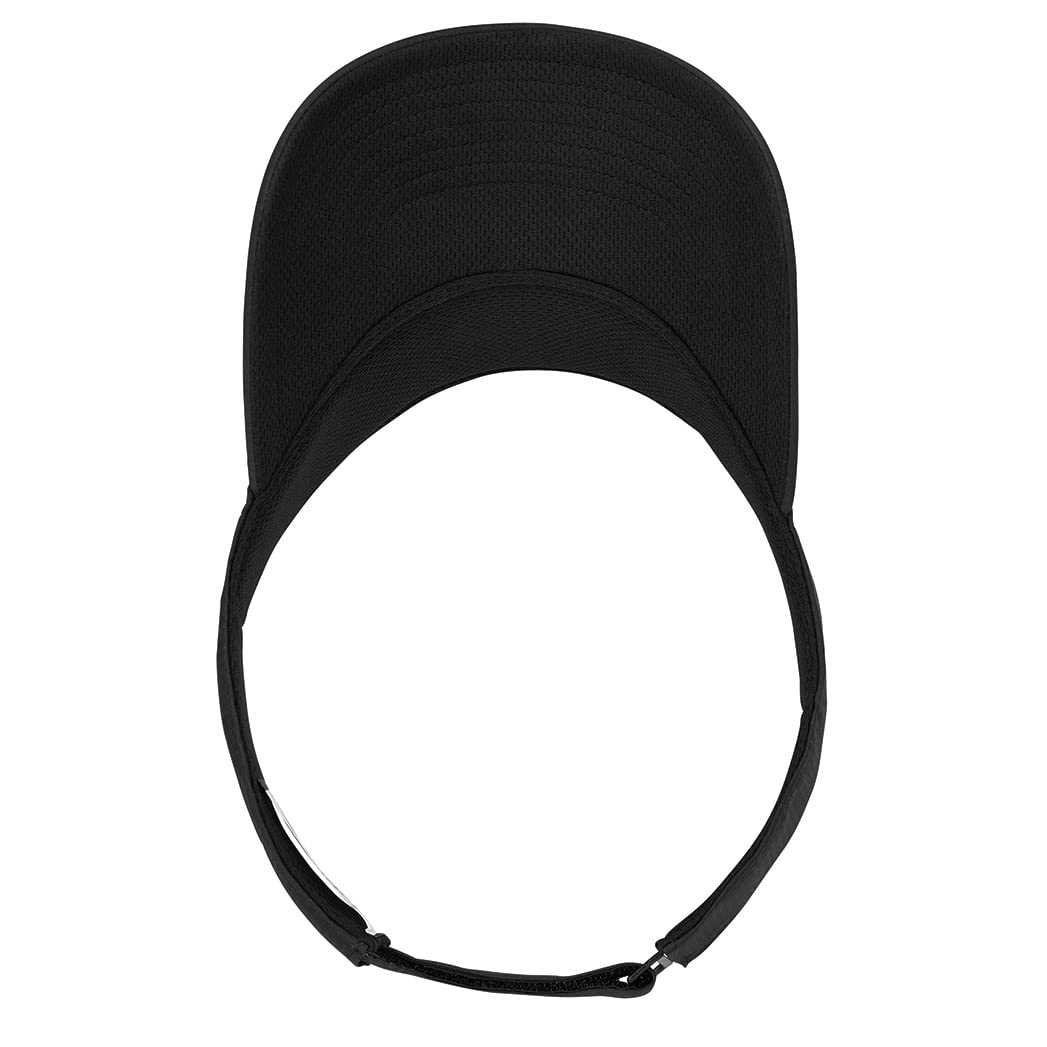 An image of NEW TaylorMade Radar Visor Black on a white background
