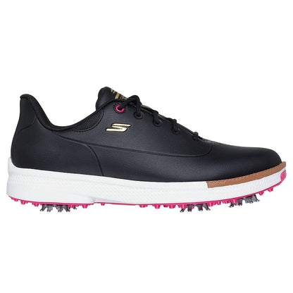 An image of NEW Skechers Women's Go Golf Jasmine 2 Golf Shoes Black/Pink 9 on a white background