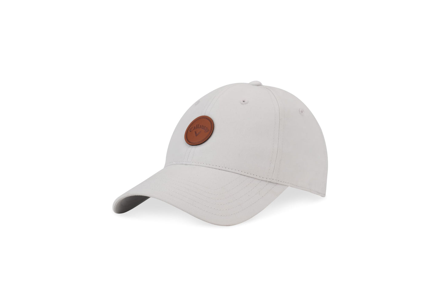 An image of Callaway Women's Heritage Twill Hat - Silver on a white background