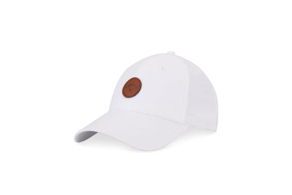 An image of Callaway Women's Heritage Twill Hat - White on a white background