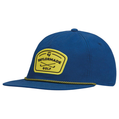 An image of NEW TaylorMade TM25 LS Rope Cap Cobalt on a white background