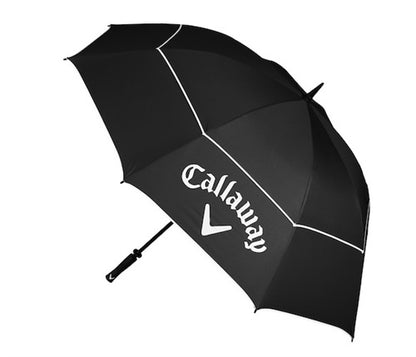 An image of Callaway 64 Inch Umbrella, Black/White Color on a white background