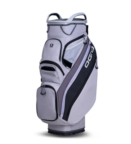 An image of OGIO Silencer Golf Cart Bag - Harbor Mist on a white background