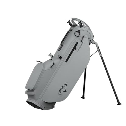 An image of Callaway Fairway C 2025 Stand Bag - Silver on a white background