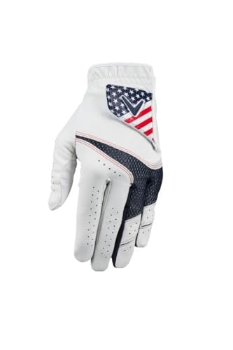 An image of Callaway 2023 USA Weatherspann Glove - Worn on Right Hand - XX: on a white background