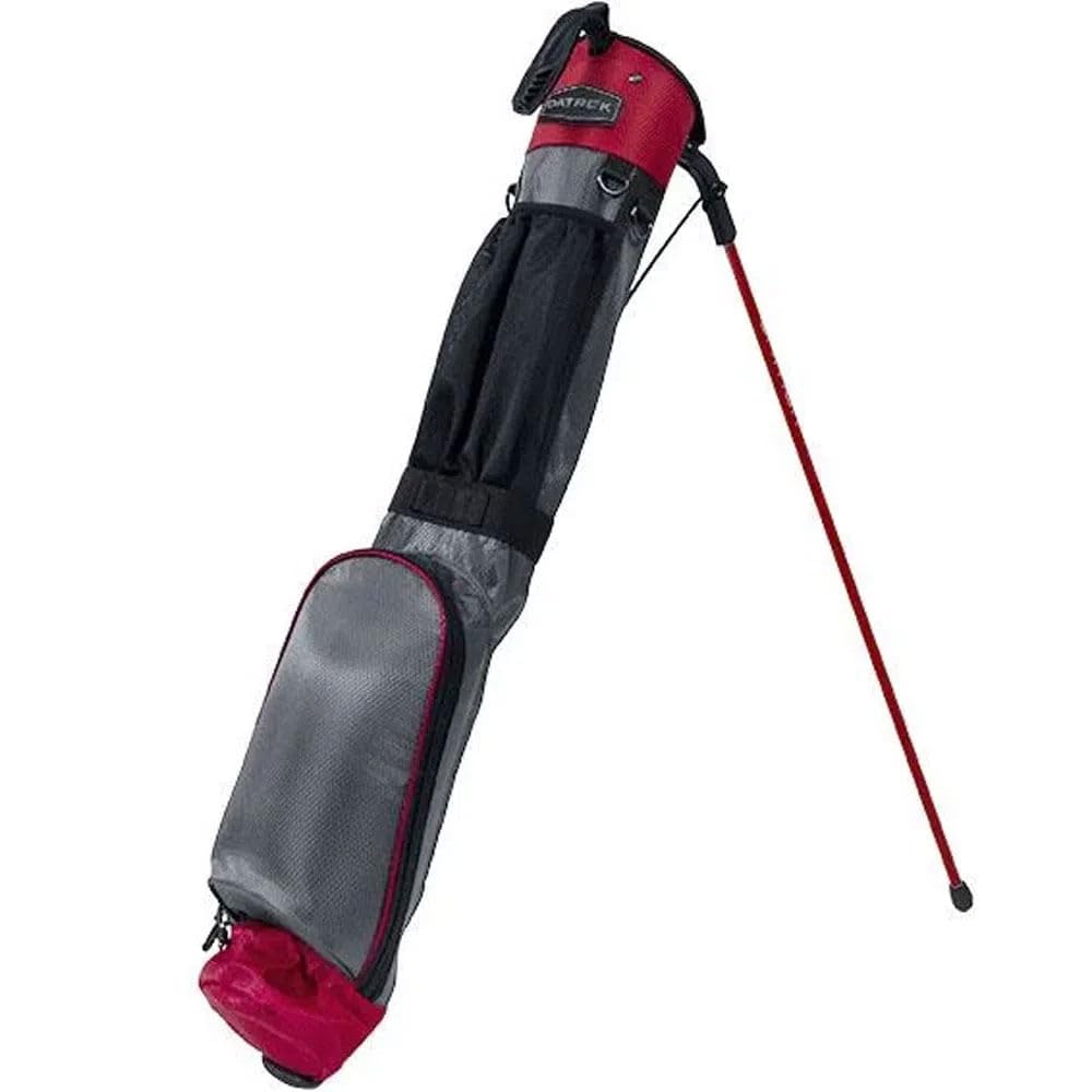 An image of Datrek Ranger Sunday Bag - Charcoal/Red on a white background