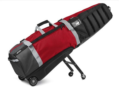 An image of Sun Mountain Meridian Travel Bag - Red / Black on a white background
