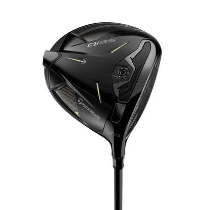 An image of TaylorMade Designer Series Qi35 Driver - Black - 9.0 - S - LH on a white background