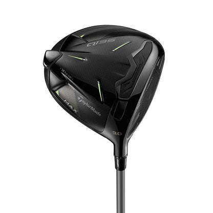 An image of TaylorMade Designer Series Qi35 Max Driver - Black - 9.0 - S on a white background