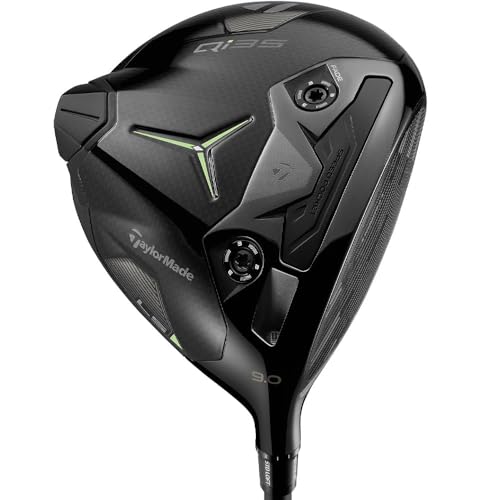 An image of TaylorMade Designer Series Qi35 LS Driver - Black - 9.0 - S on a white background