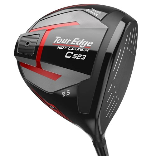 An image of Tour Edge Golf Hot Launch C523 Driver 9.5 - UST Mamiya 50 Senior on a white background