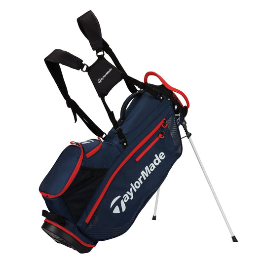 TaylorMade 2023 Pro Stand Golf Bag - Navy / Red