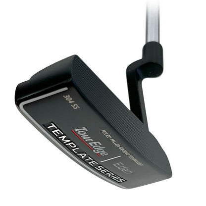 An image of Tour Edge Template Eden Putter - Black - 35" - LH on a white background