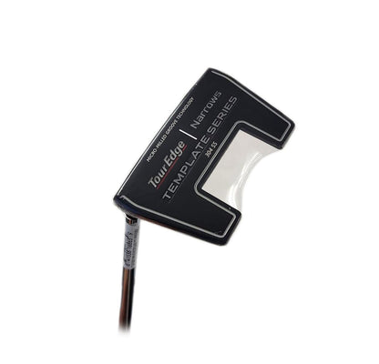 An image of Tour Edge Template Narrows Putter - Black - 35" - LH on a white background