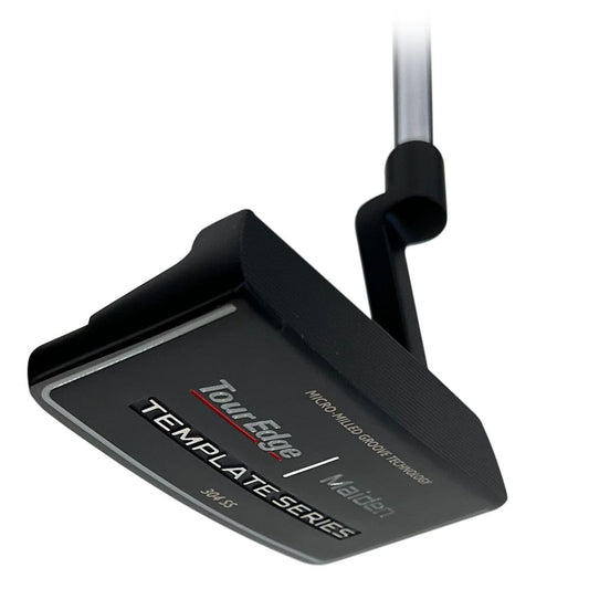 An image of Tour Edge Template Maiden Putter - Black - 35" on a white background