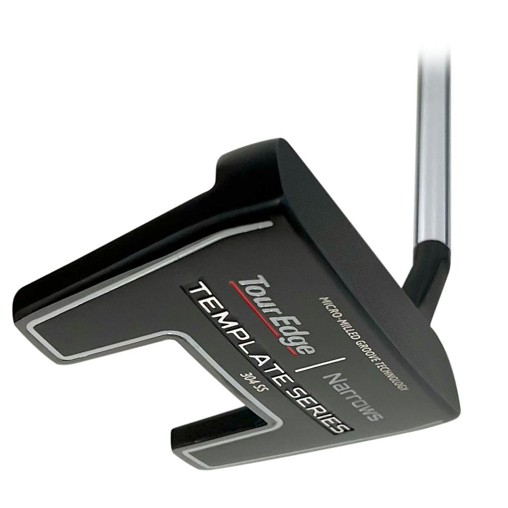 An image of Tour Edge Template Narrows Putter - Black - 35" on a white background