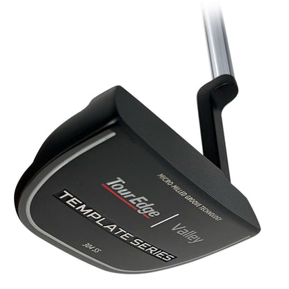 An image of Tour Edge Template Valley Putter - Black - 34" on a white background