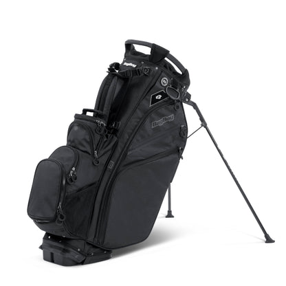 An image of Bag Boy Chiller Pro Hybrid Stand Bag - Black/Charcoal on a white background