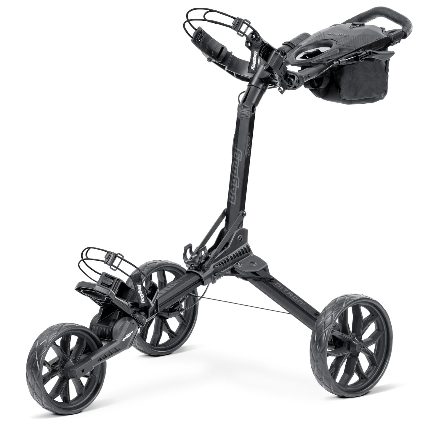An image of Nitron Push Cart - Black/Slate on a white background
