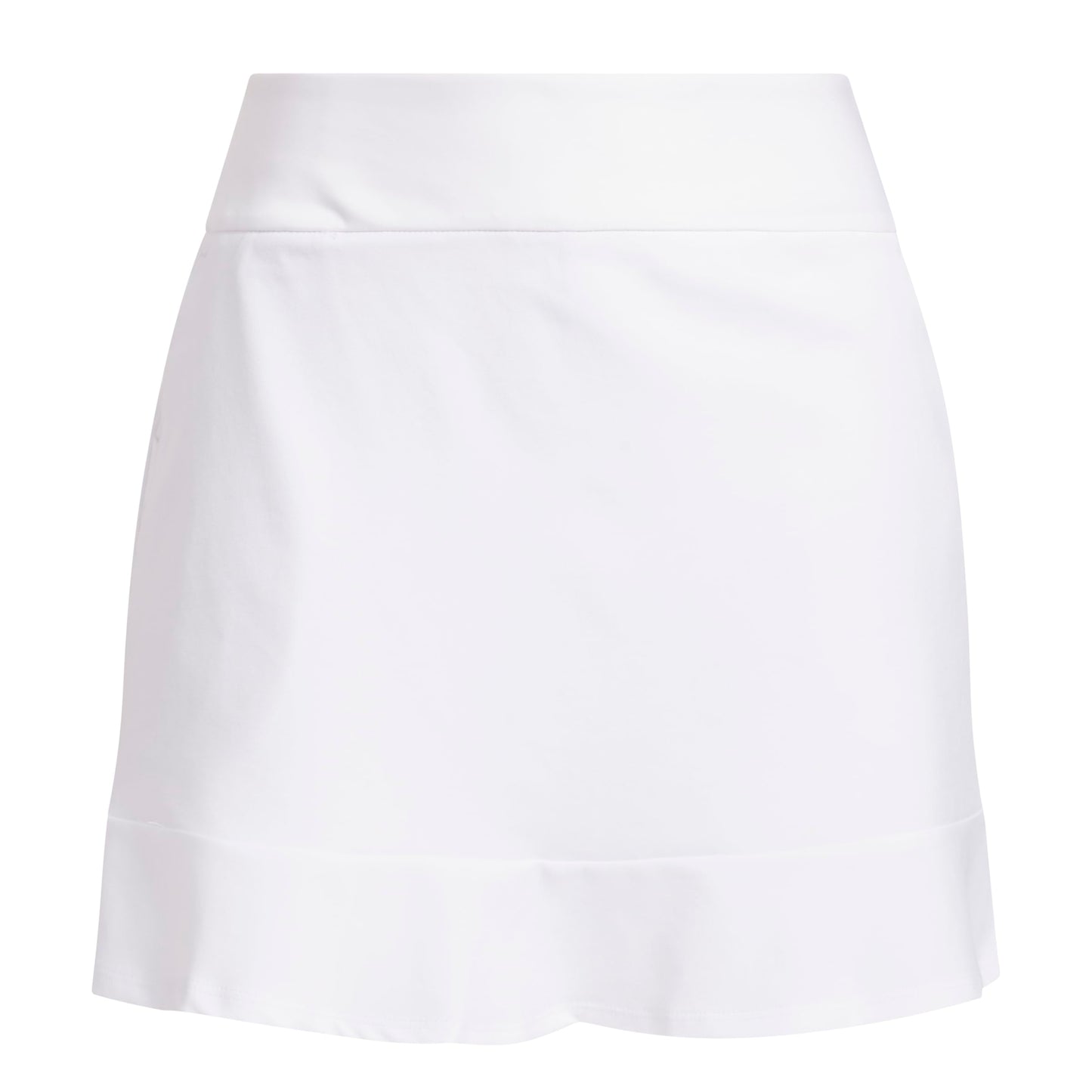 An image of W Ult Frill Skt White - S on a white background
