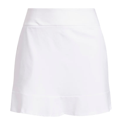 An image of W Ult Frill Skt White - S on a white background