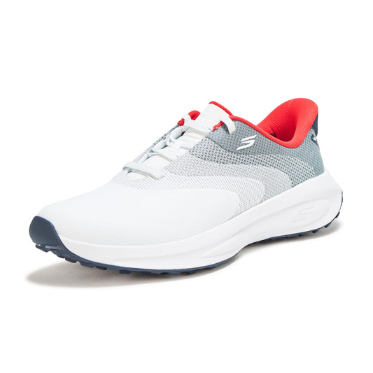 Skechers Flow SI Golf Shoes - White / Navy / Red - Wide