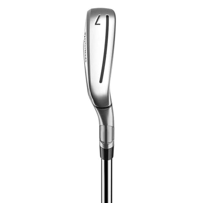 An image of TaylorMade Iron Set    Qi Max Kbs 5-P,A/Lh S on a white background