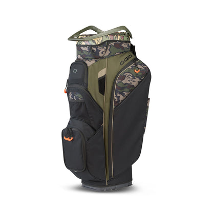 An image of a OGIO 2026 Silencer Golf Cart Bag - Canopy on a white background