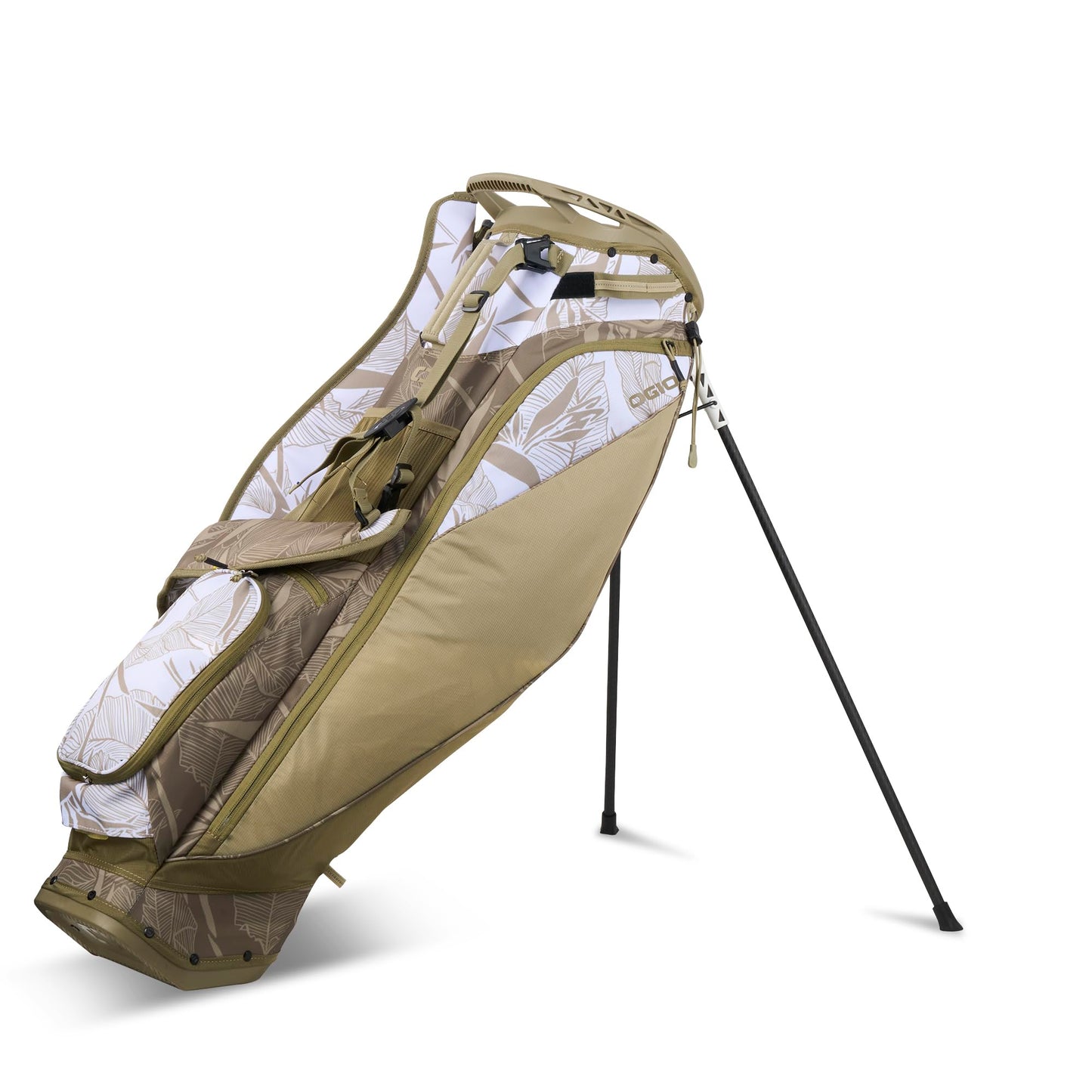 An image of a OGIO 2026 Featherlite Golf Stand Bag - Oasis on a white background