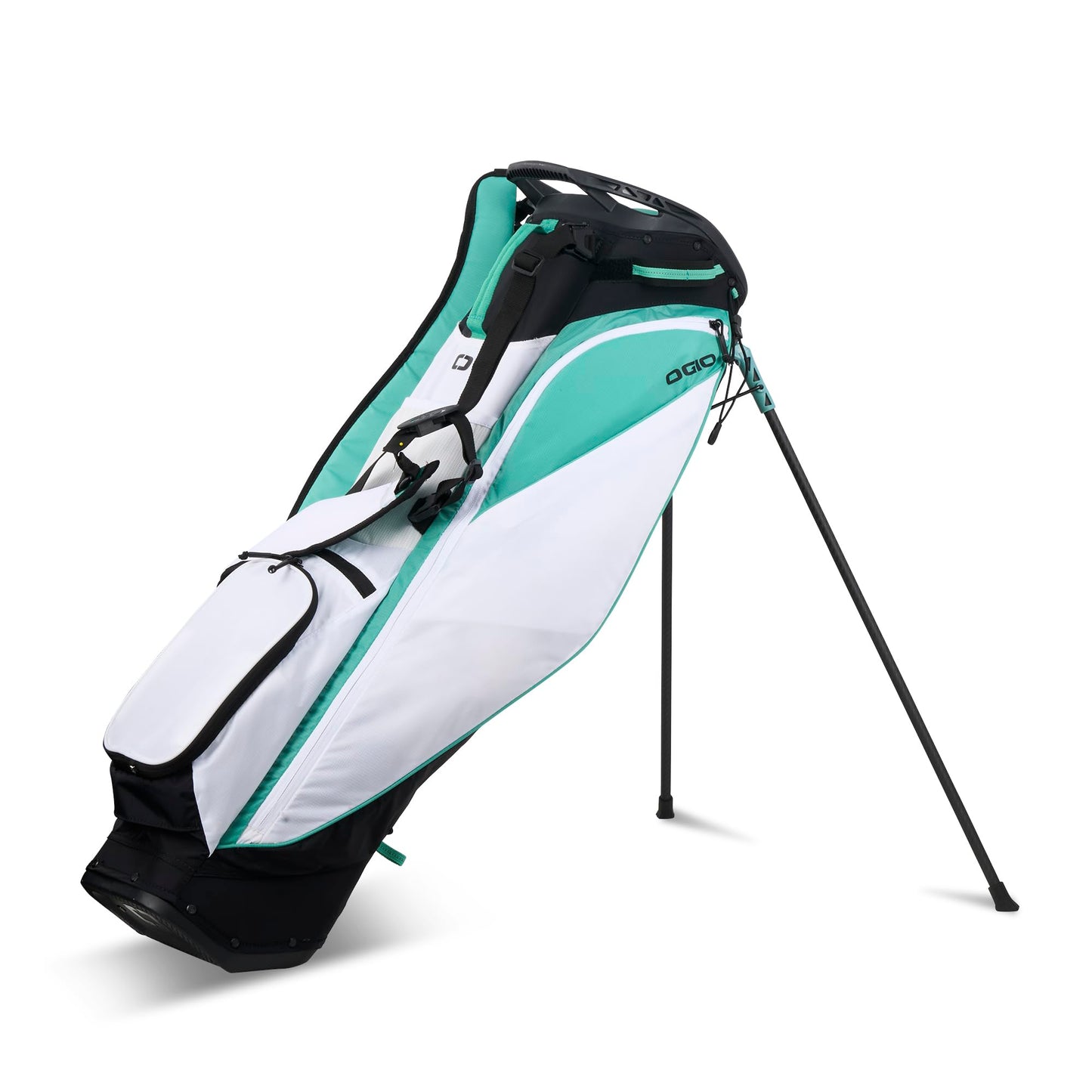An image of a OGIO 2026 Featherlite Golf Stand Bag - Pin Seeker on a white background