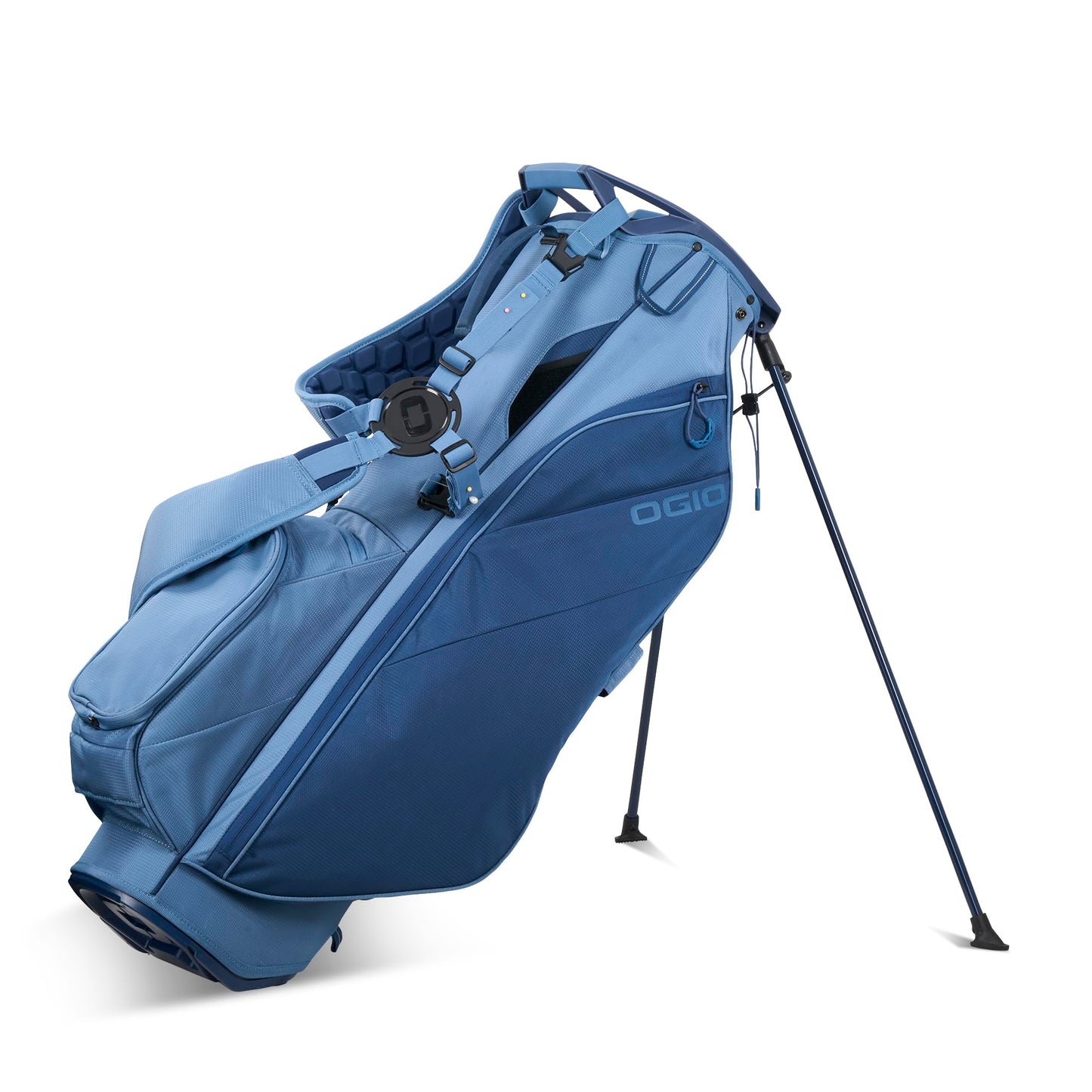 An image of a OGIO 2026 Fuse Golf Stand Bag - Ocean Front on a white background