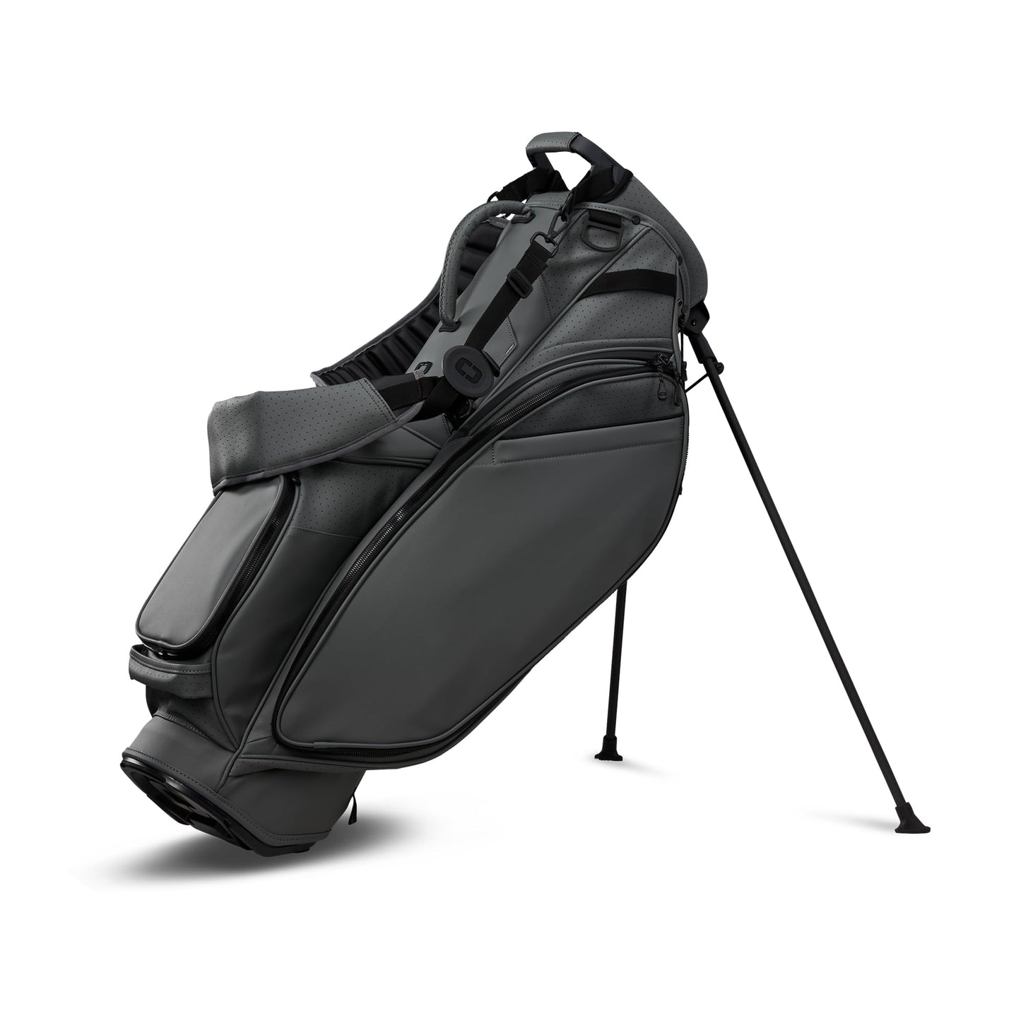 An image of a OGIO 2026 Shadow Golf Stand Bag - Grey on a white background