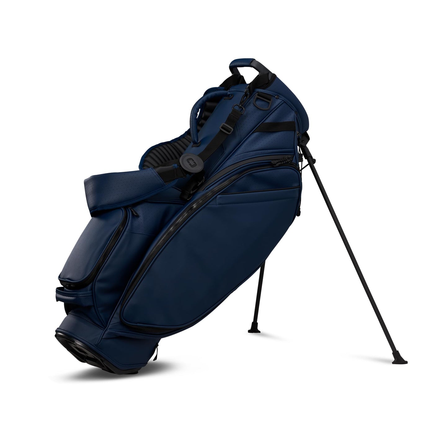 An image of a OGIO 2026 Shadow Golf Stand Bag - Navy on a white background