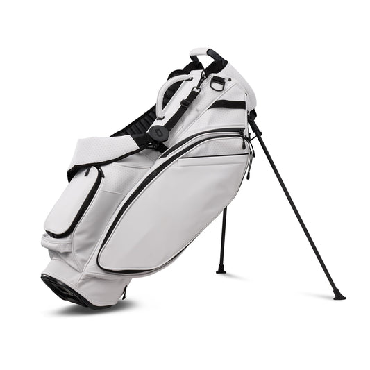 An image of a OGIO 2026 Shadow Golf Stand Bag - White on a white background