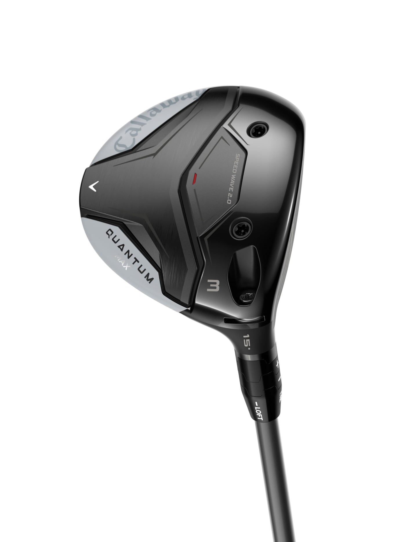 Callaway Quantum Max fairway wood on a white background