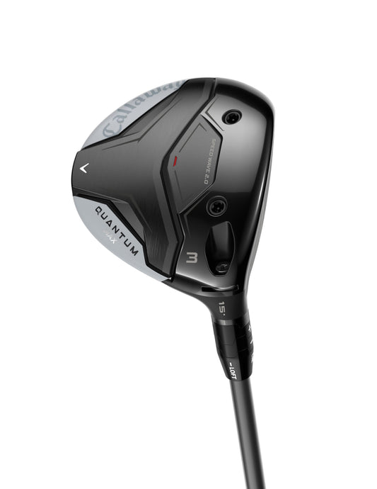 Callaway Quantum Max fairway wood on a white background